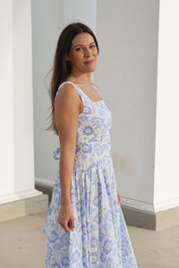 Catherine Cotton Spring Midi Dress