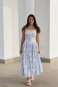 Catherine Cotton Spring Midi Dress