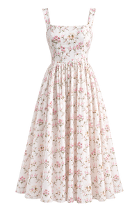 Jane Cotton Midi Dress