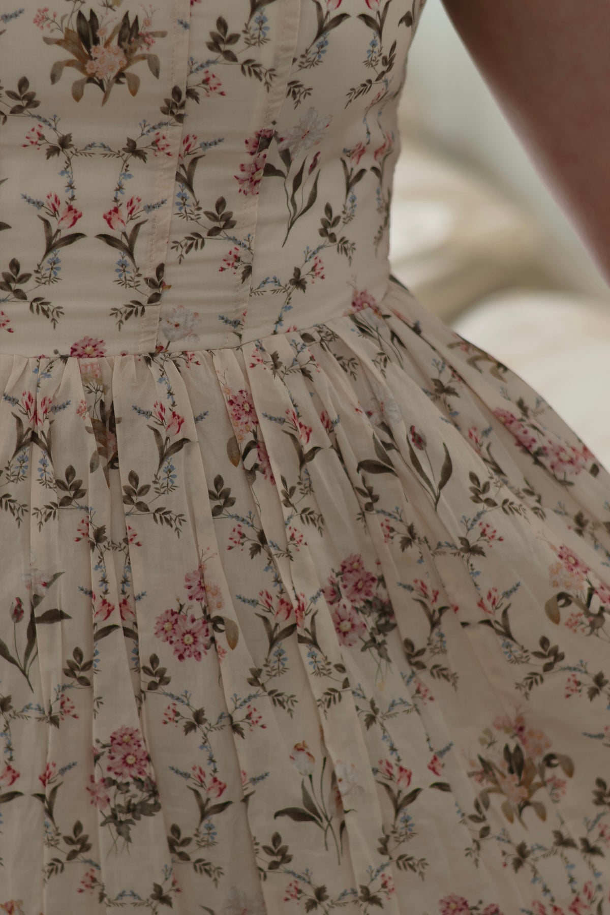 Jane Cotton Midi Dress