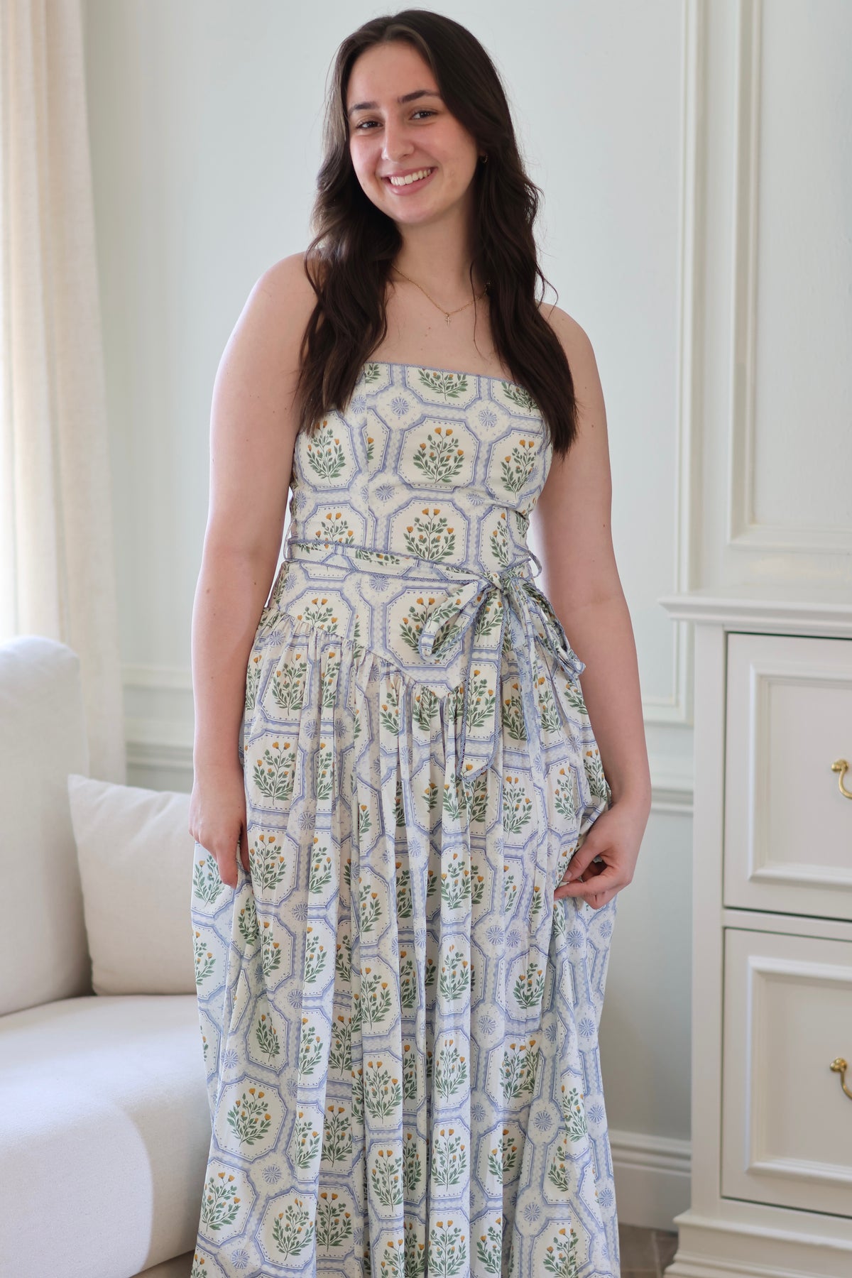 Camila Cotton Midi Dress
