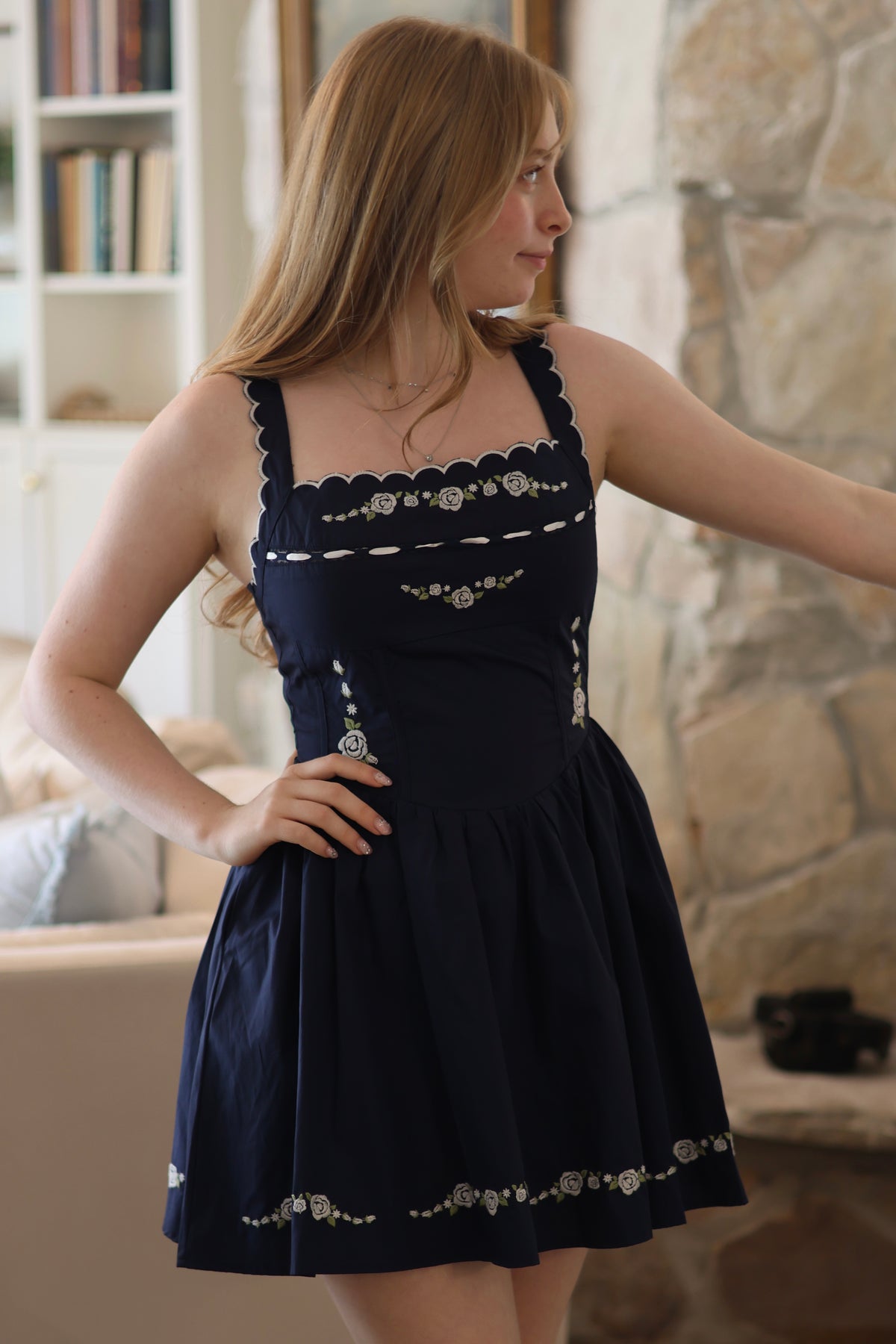 Gracie Cotton Mini Dress