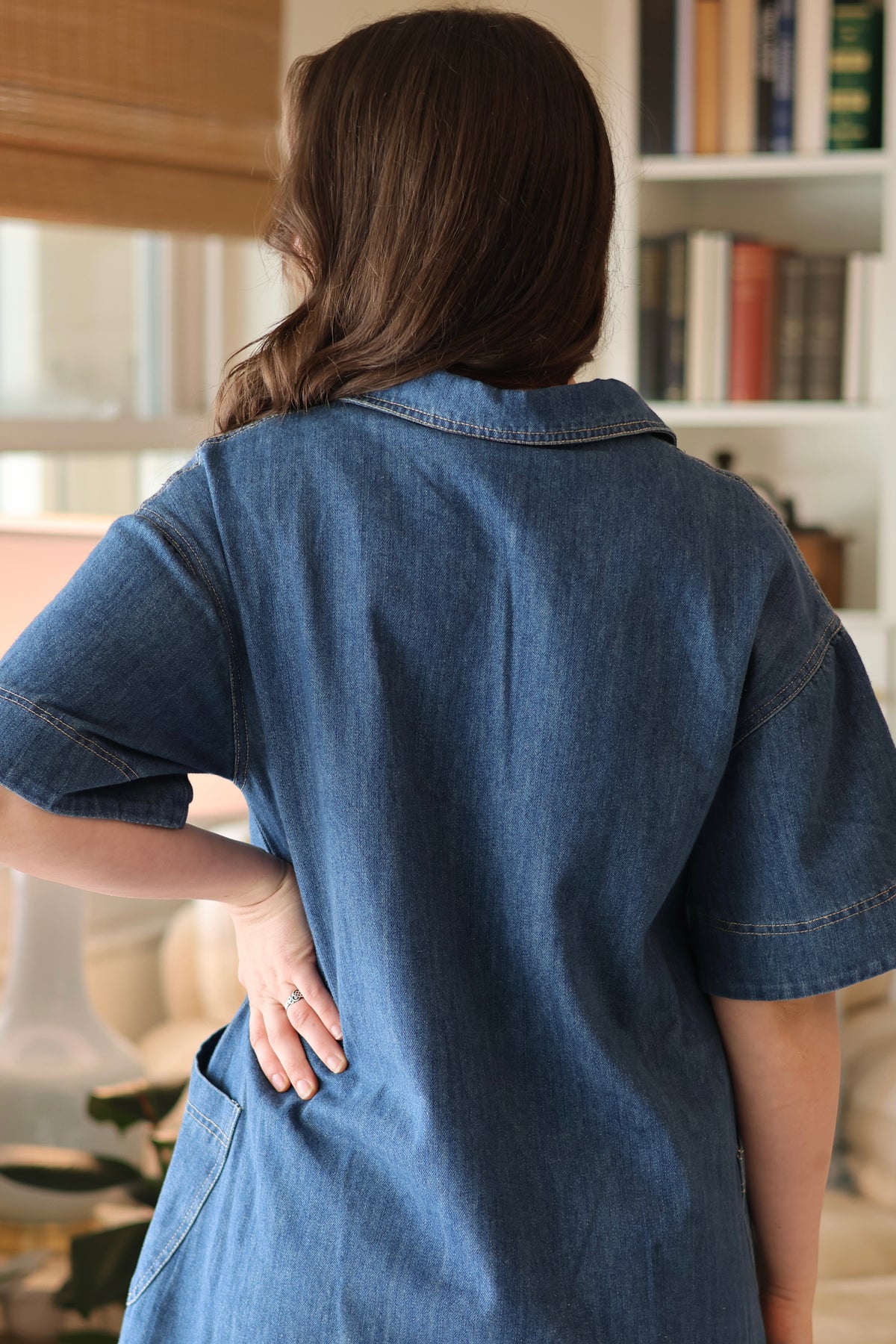 Kristen Denim Mini Dress