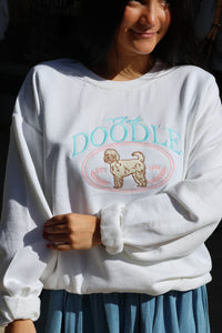 Club Doodle Embroidered Sweatshirt