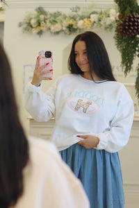 Club Doodle Embroidered Sweatshirt