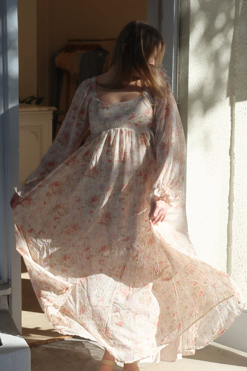 Rosie Woven Maxi Dress