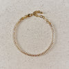 18k Gold Filled Marquise Tennis Bracelet