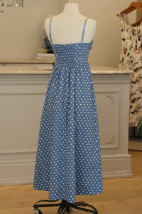 Maribelle Polka Dot Midi Dress
