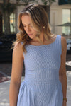 Alina Linen Midi Dress