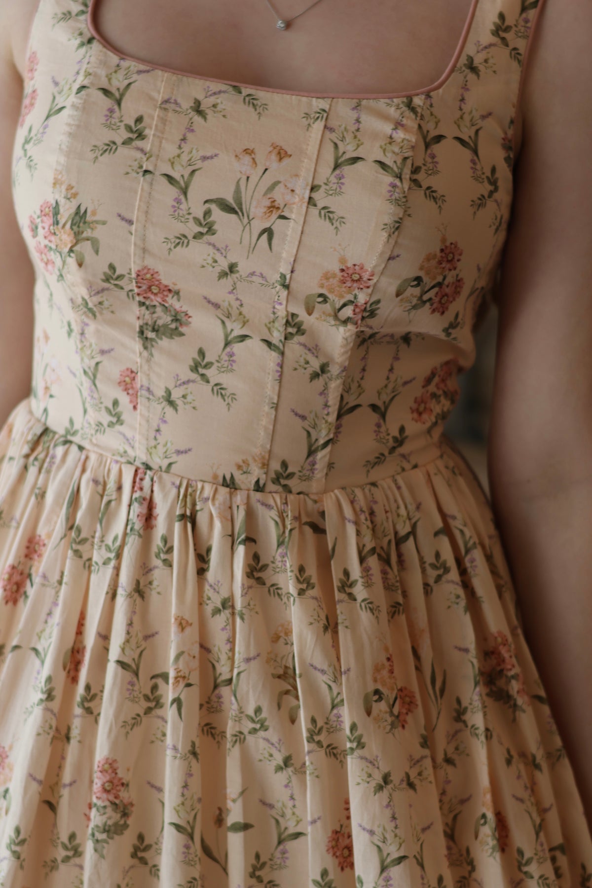 Jane Cotton Midi Dress