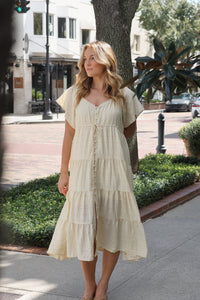 Valerie Woven Maxi Dress