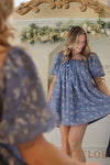 Adeline Toile Mini Dress