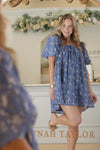 Adeline Toile Mini Dress
