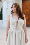Sierra Linen Midi Dress