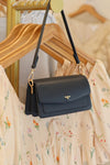 Fable Running Bunny Navy Shoulder Purse