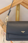 Fable Running Bunny Navy Shoulder Purse