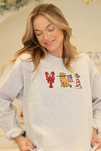 Retriever Embroidered Sweatshirt | Summer Edition