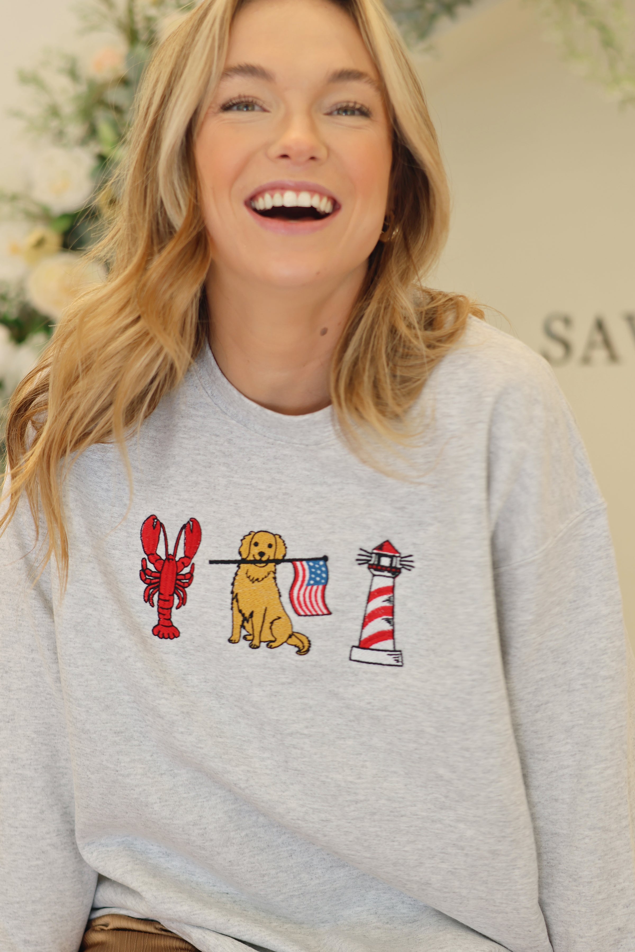 Retriever Embroidered Sweatshirt | Summer Edition
