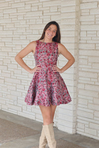 Camden Holiday Mini Dress