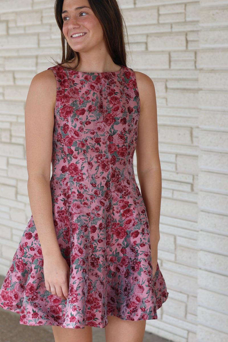 Camden Holiday Mini Dress