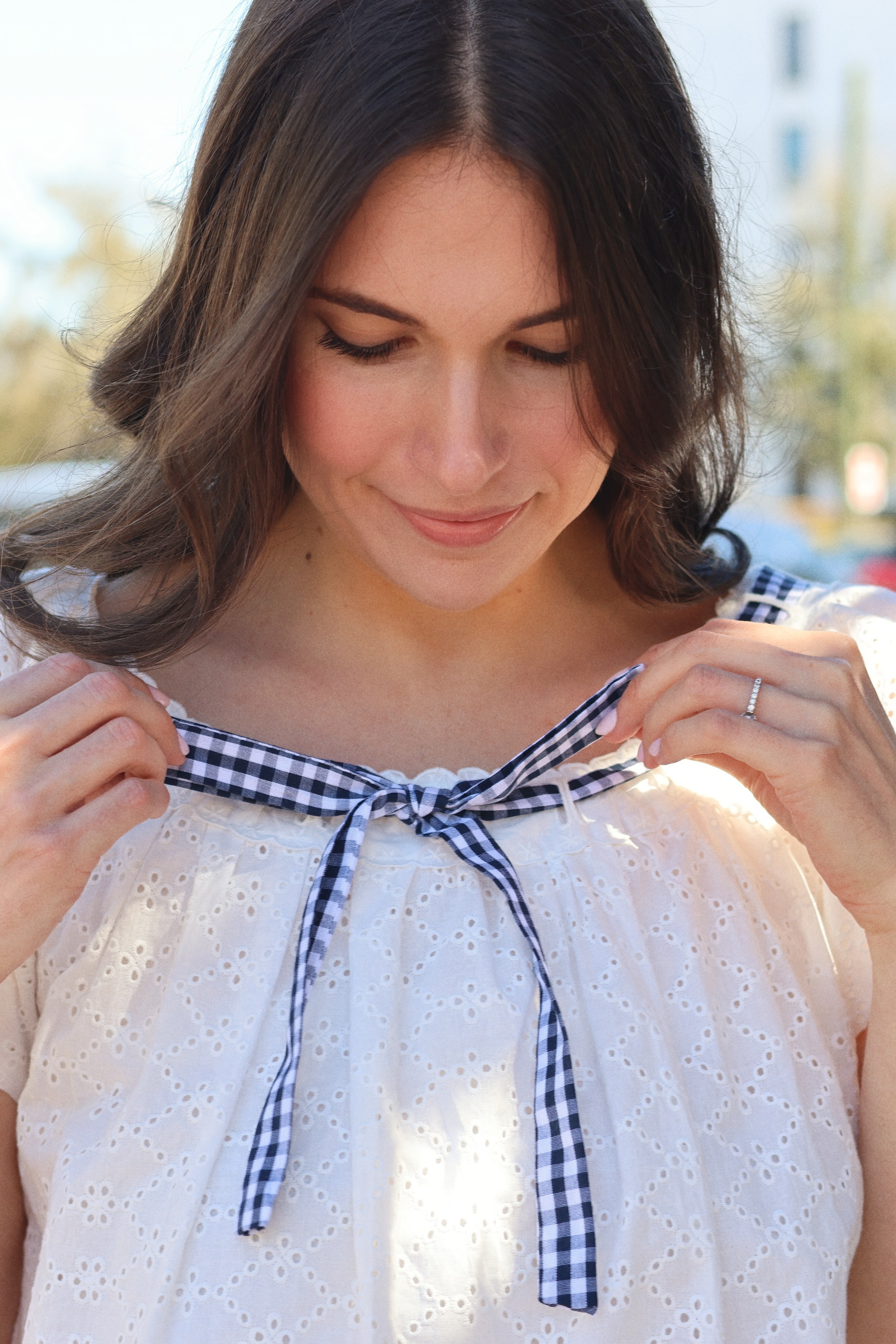 Paloma Gingham Top