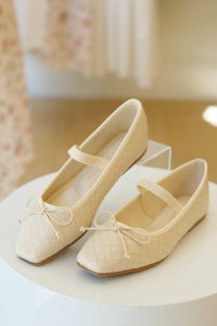 Logan Woven Ballet Flat