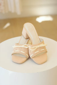 Breda Blush Low Heel