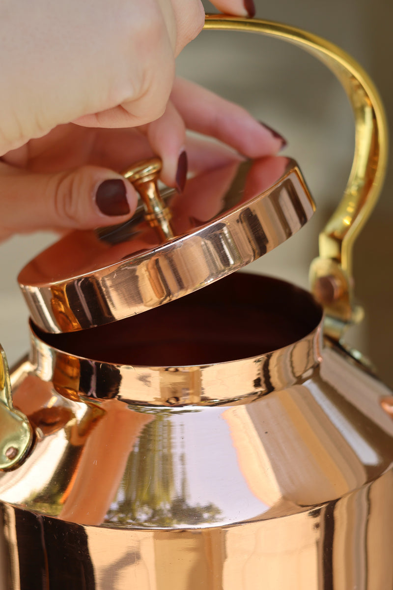 English Copper Tea Kettle