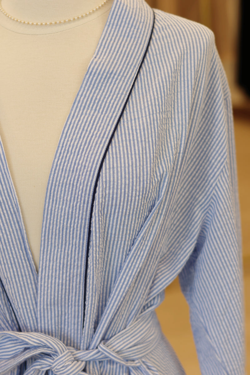 Elouise Seersucker Robe