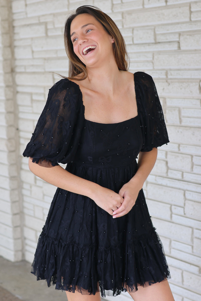 Sutton Embellished Mini Dress