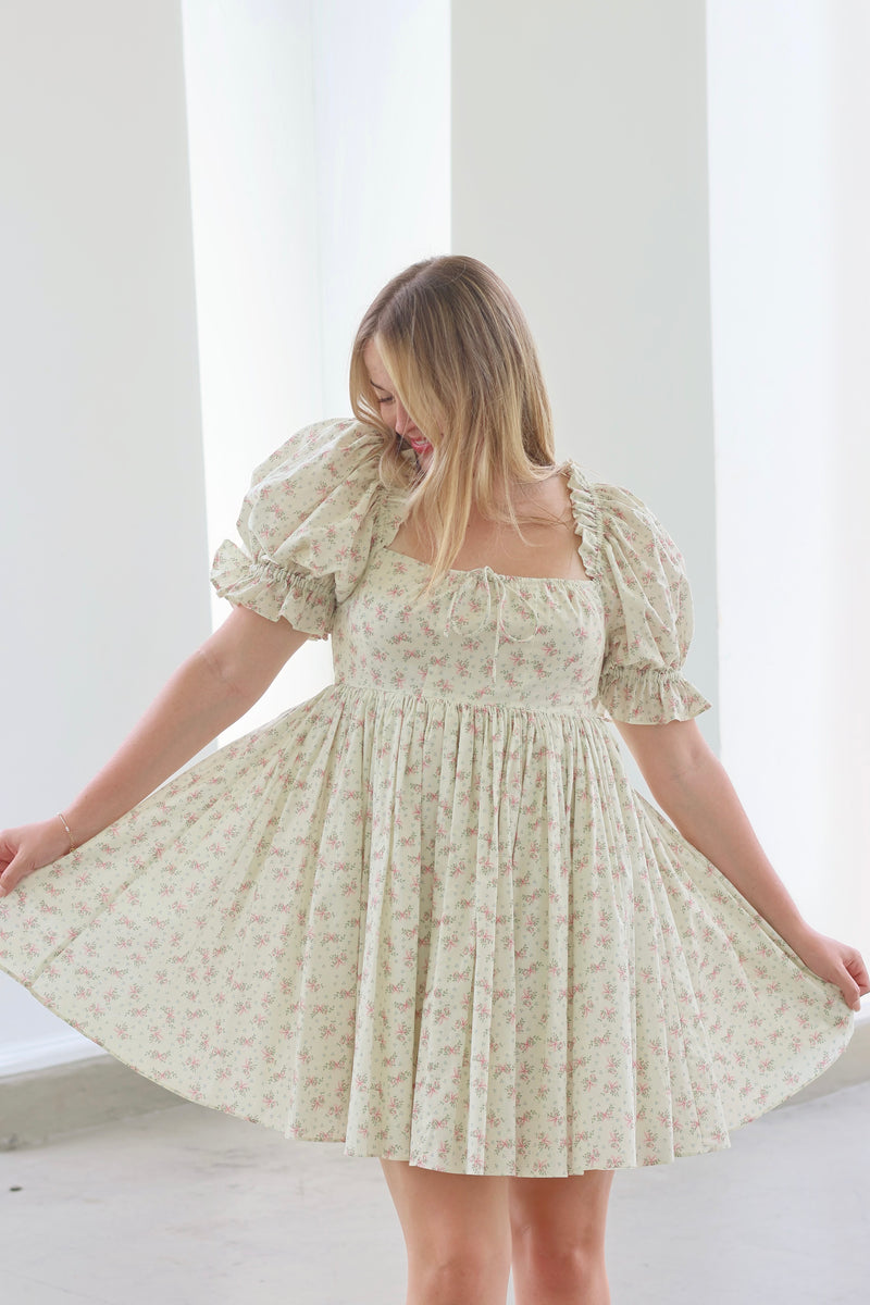 Victoria Cotton Mini Dress
