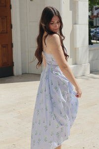 Violette Cotton Spring Midi Dress