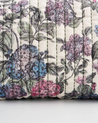 FABLE Hydrangea Small Quilted Make Up Bag