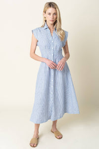 Tania Linen Midi Dress
