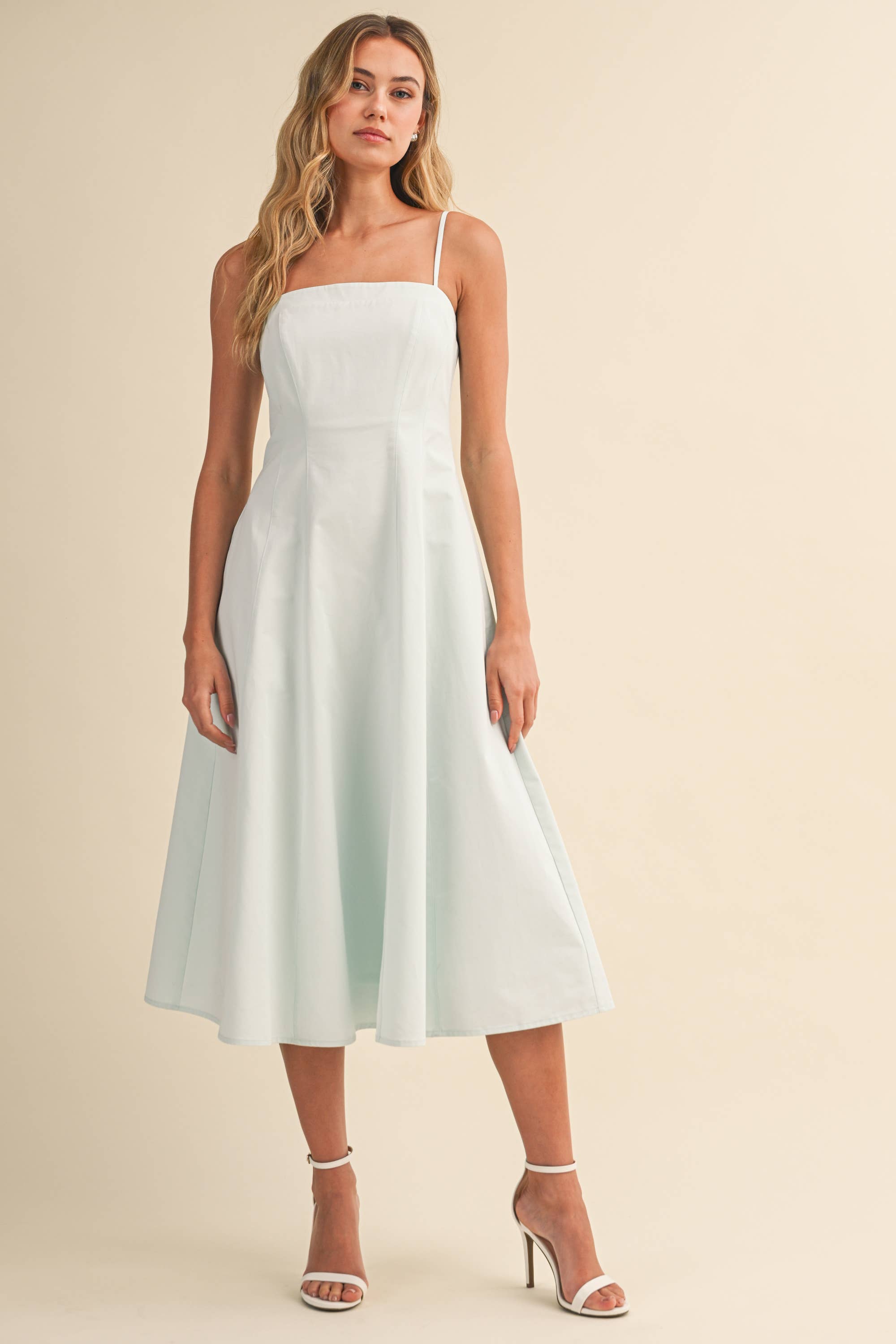 Sarah Mae Summer Cotton Midi Dress