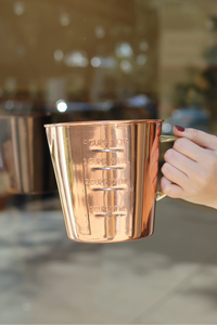 Copper Liquid Measuring Cup