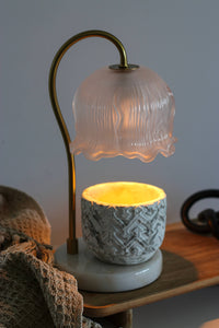 Glass Candle Warming Lamp