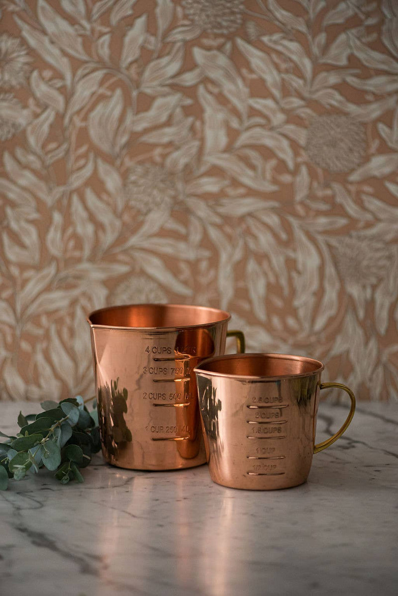 Copper Liquid Measuring Cup