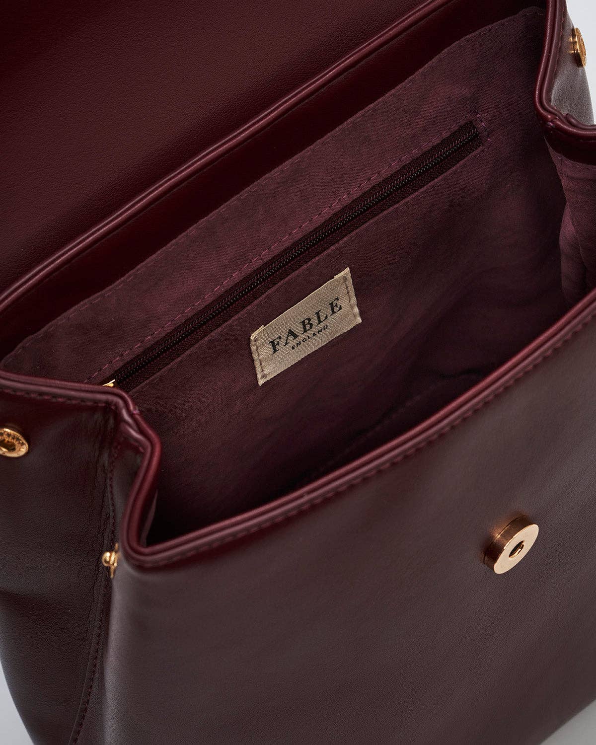 Laura Small Backpack in Burgundy