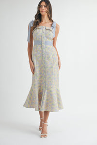 Corinne Spring Midi Dress