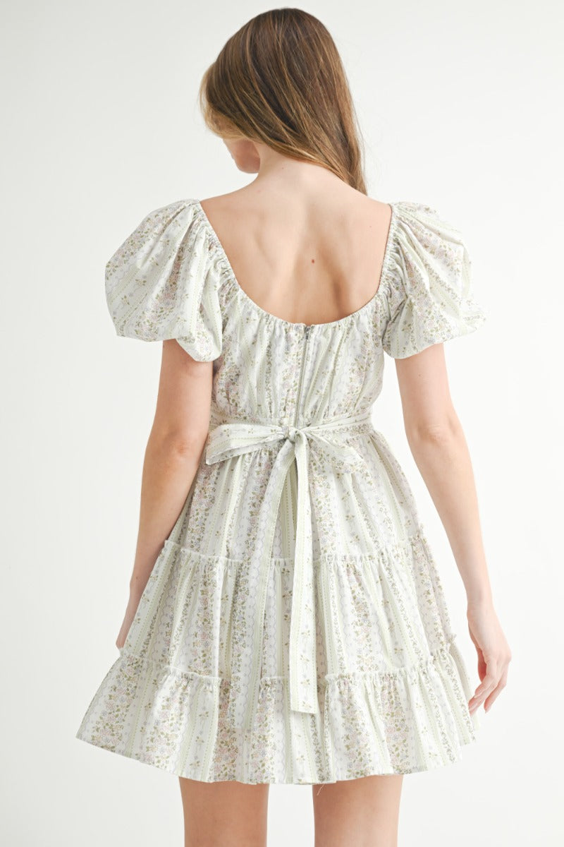 Elena Spring Mini Dress