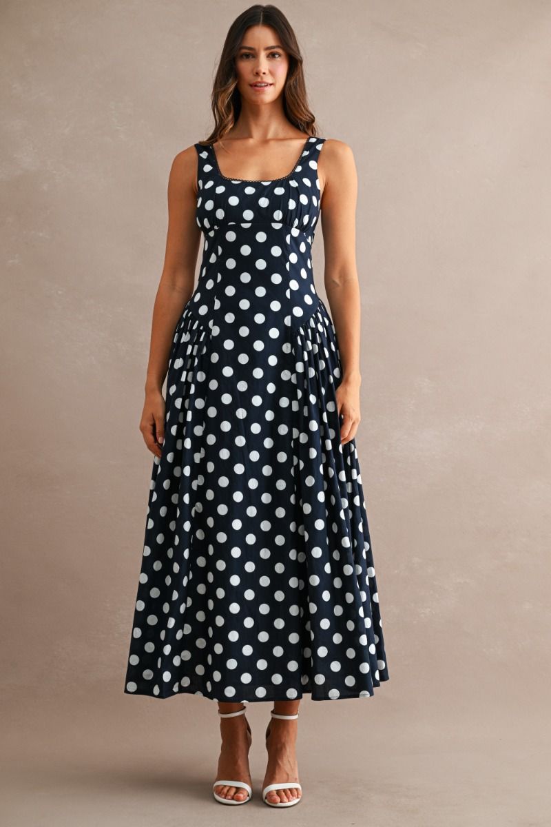Melanie Cotton Midi Dress