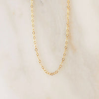 Sunburst Chain Necklace - 14k Gold Filled / 18"