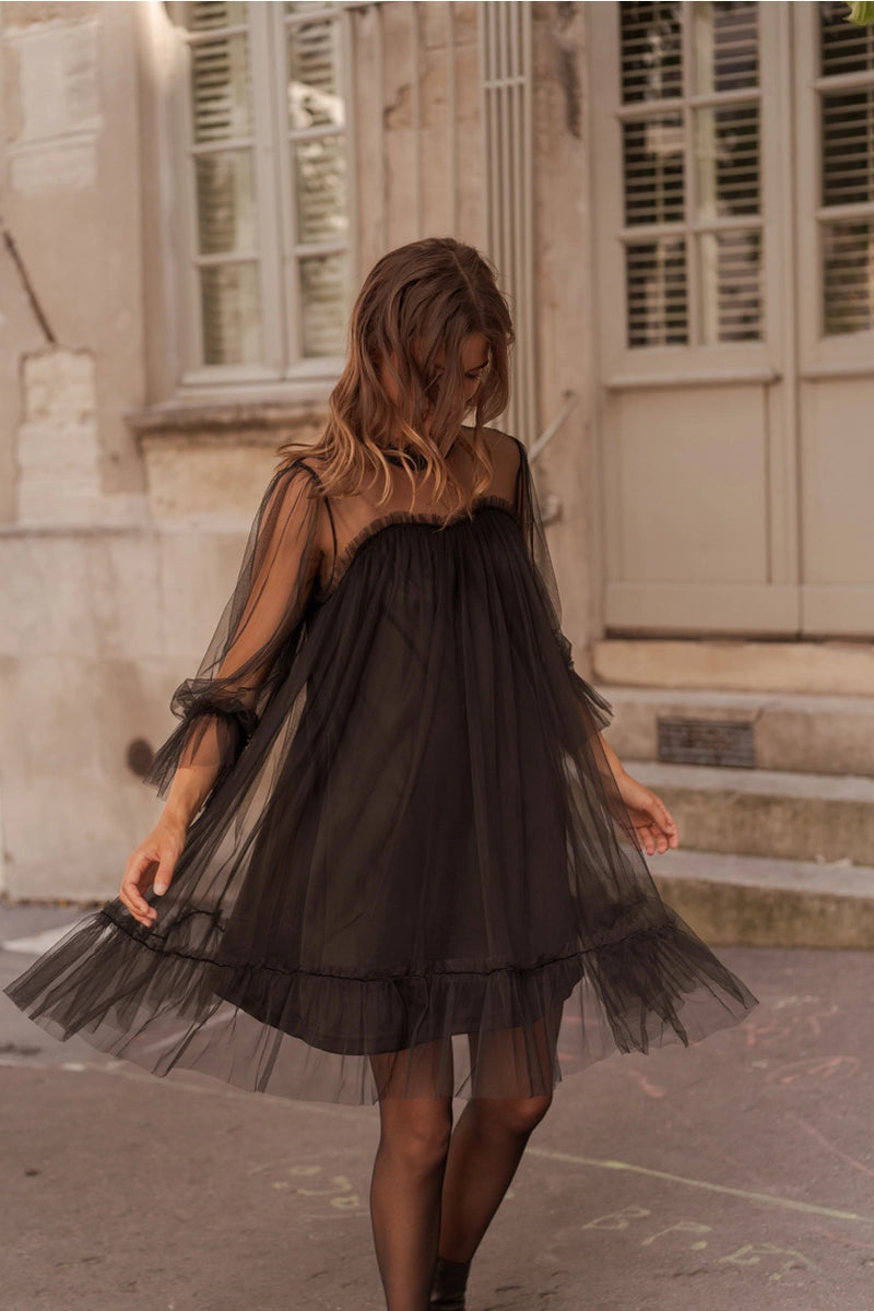Camille Tulle Mini Dress